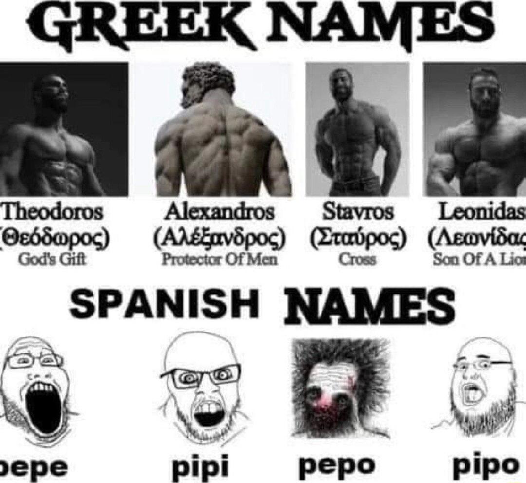 SPANISH NAIES e Lo i v s epe pipi pepo pipo