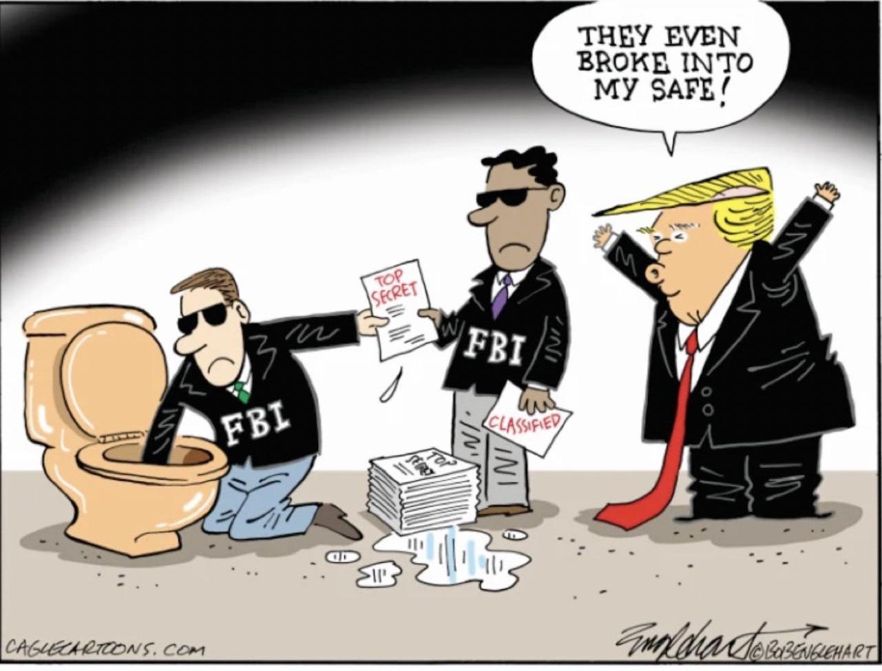 THEY BVEN BROKE INTO MY SAFE