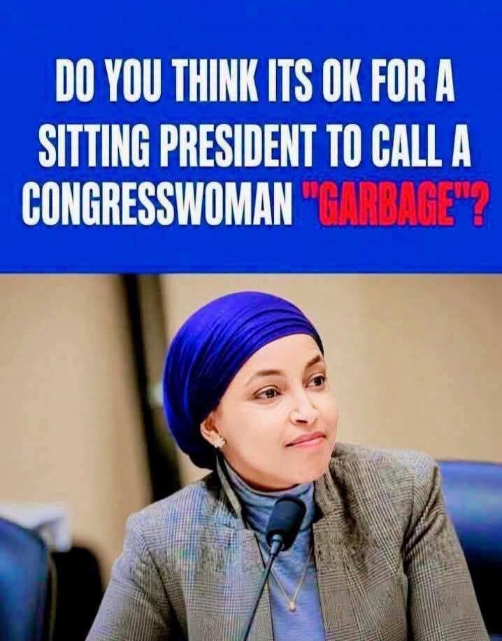 DO YOU THINK ITS OK FOR A SITTING PRESIDENT TO CALL A CONGRESSWOMAN 