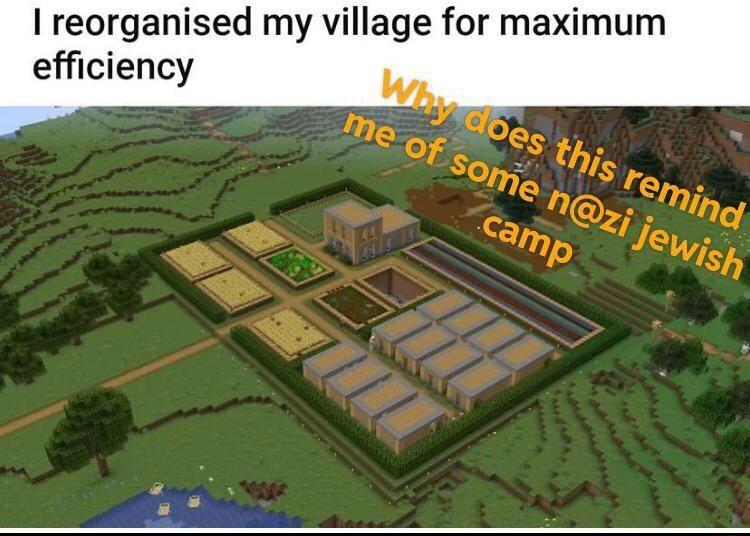 reorganised my village for maximum efficiency