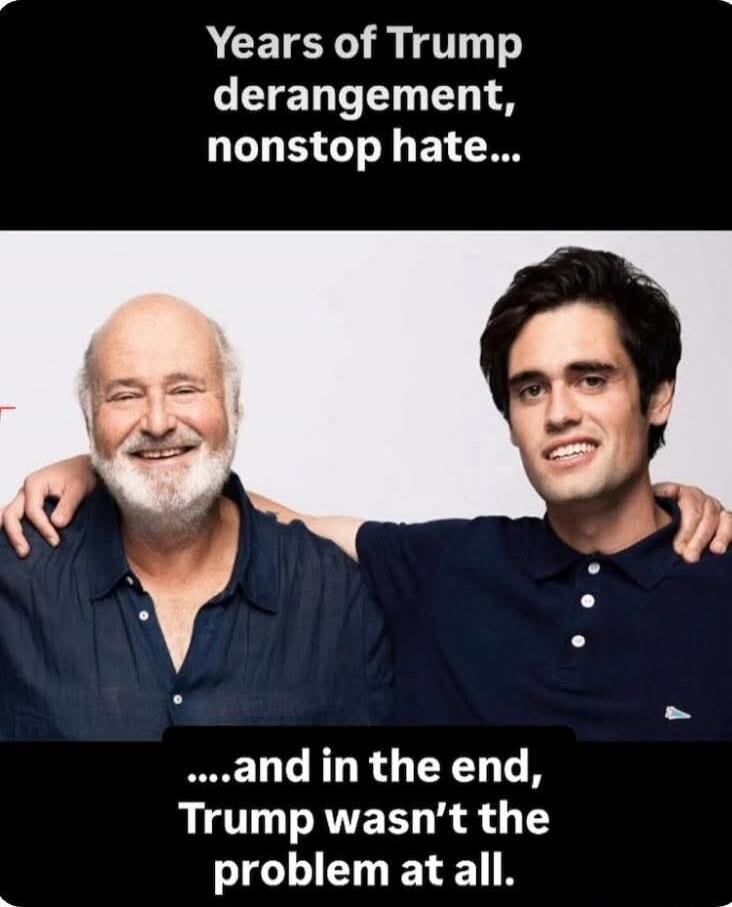 Years of Trump derangement, nonstop hate... 

...and in the end, Trump wasn’t the problem at all.