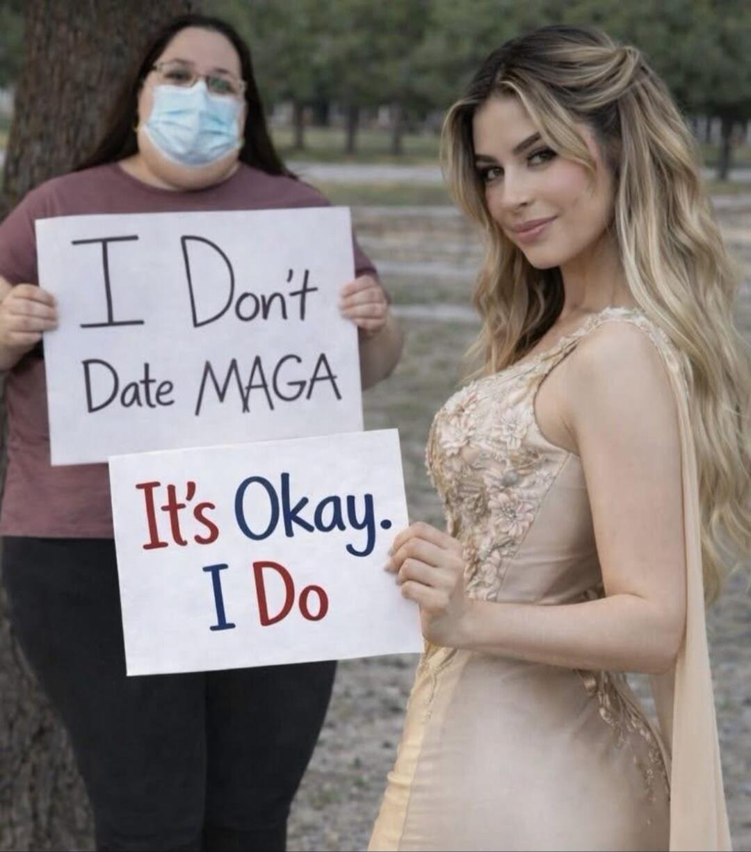 I Don't Date MAGA. It's Okay. I Do