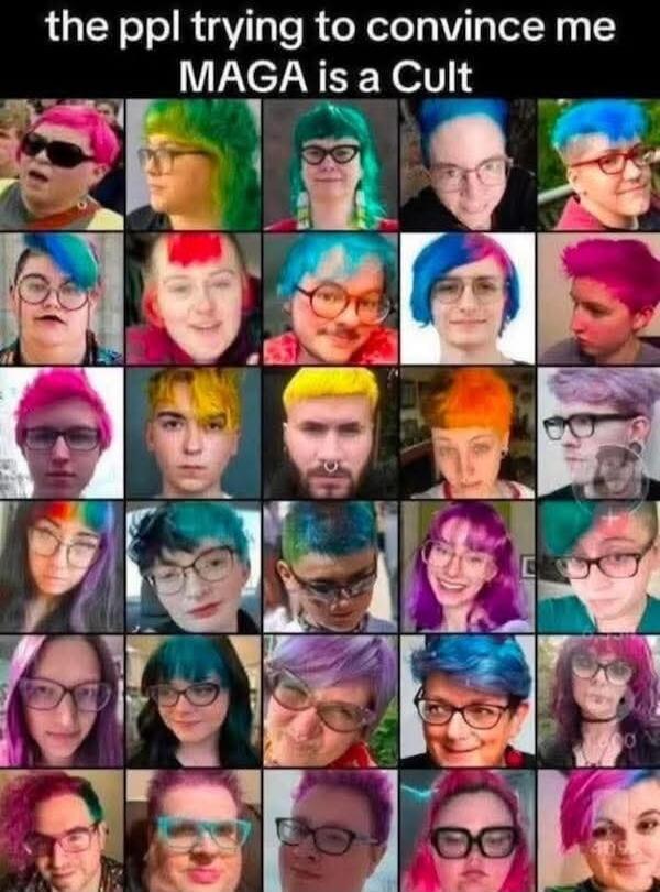 the ppl trying to convince me MAGA is a Cult