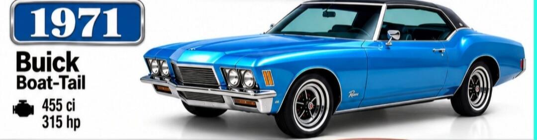 1971 Buick Boat-Tail 455 ci 315 hp