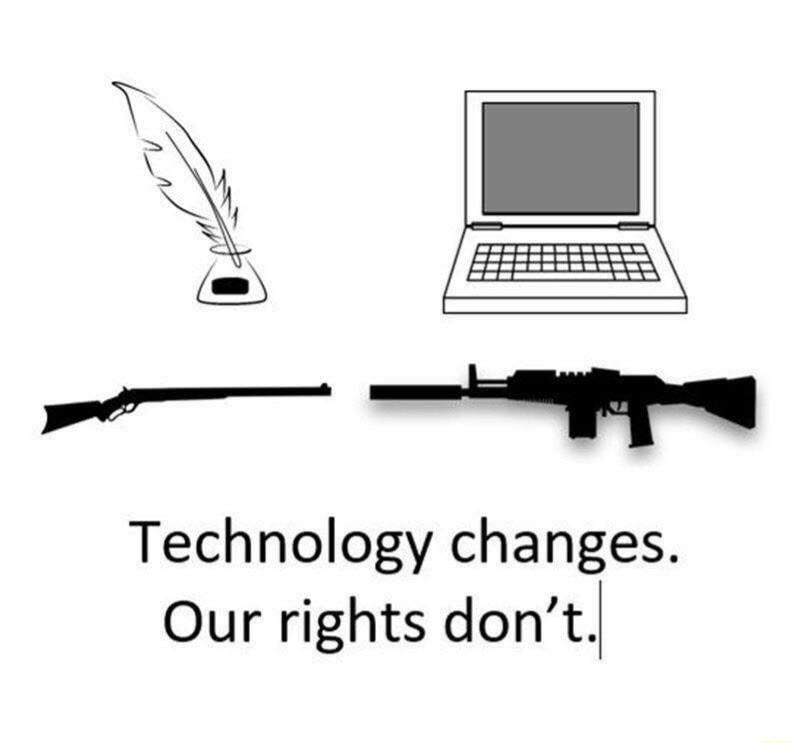 Technology changes Our rights dont