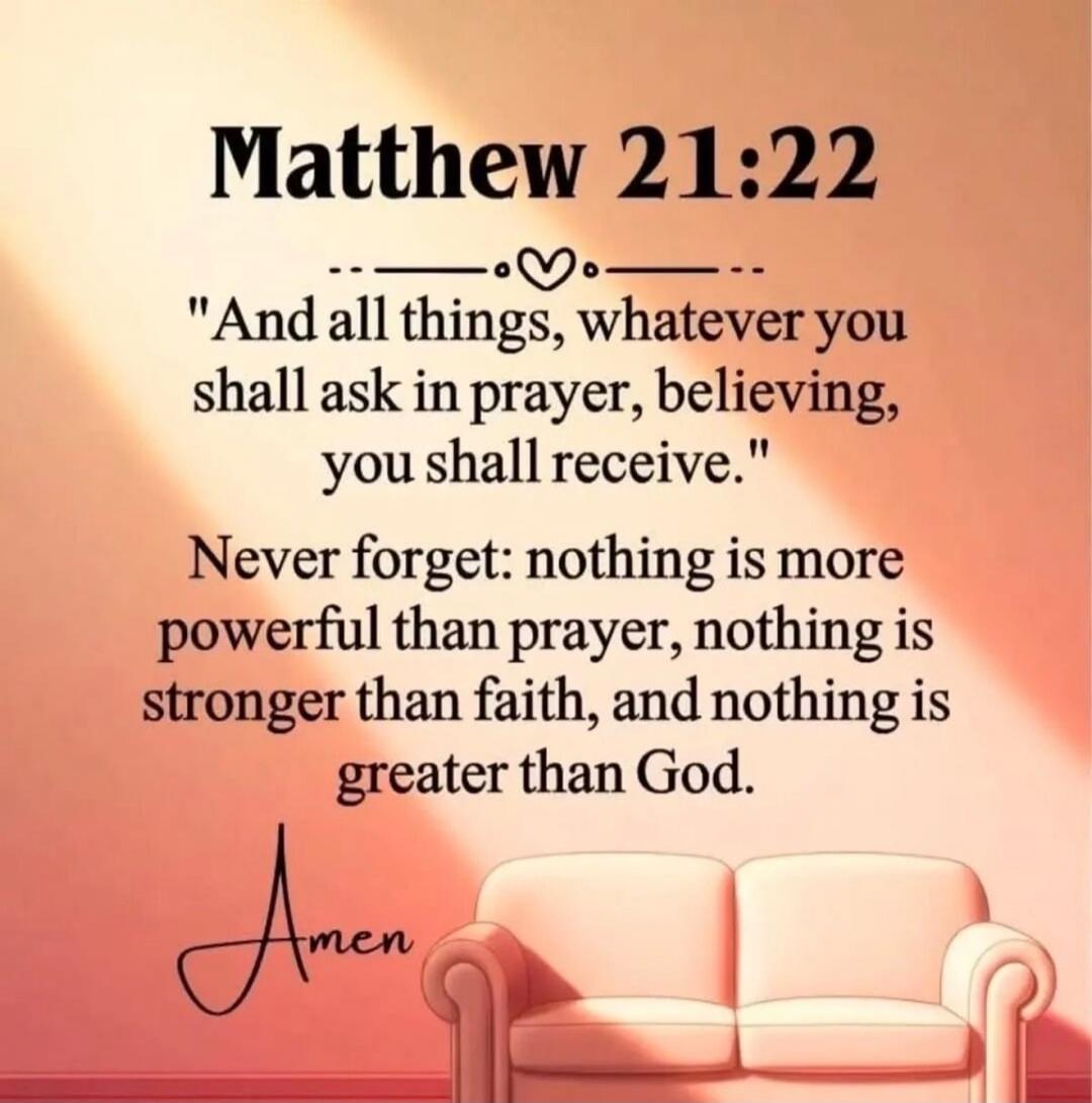 Matthew 21:22
