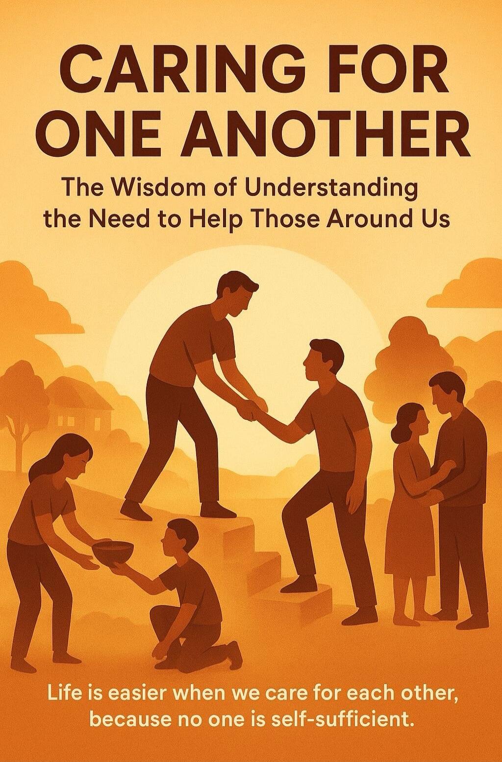CARING FOR ONE ANOTHER The Wisdom of Understanding the Need to Help Those Around Us Life is easier when we care for each other, because no one is self-sufficient.