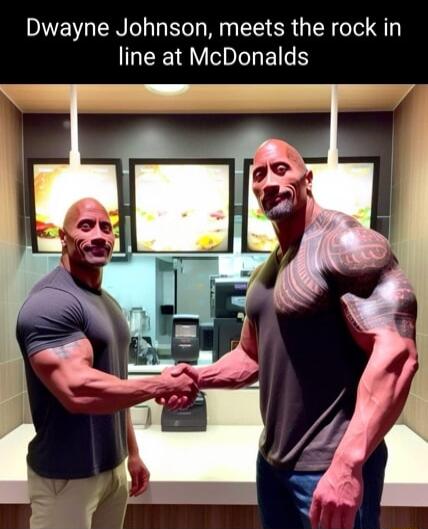 Dwayne Johnson meets the rock in VDI