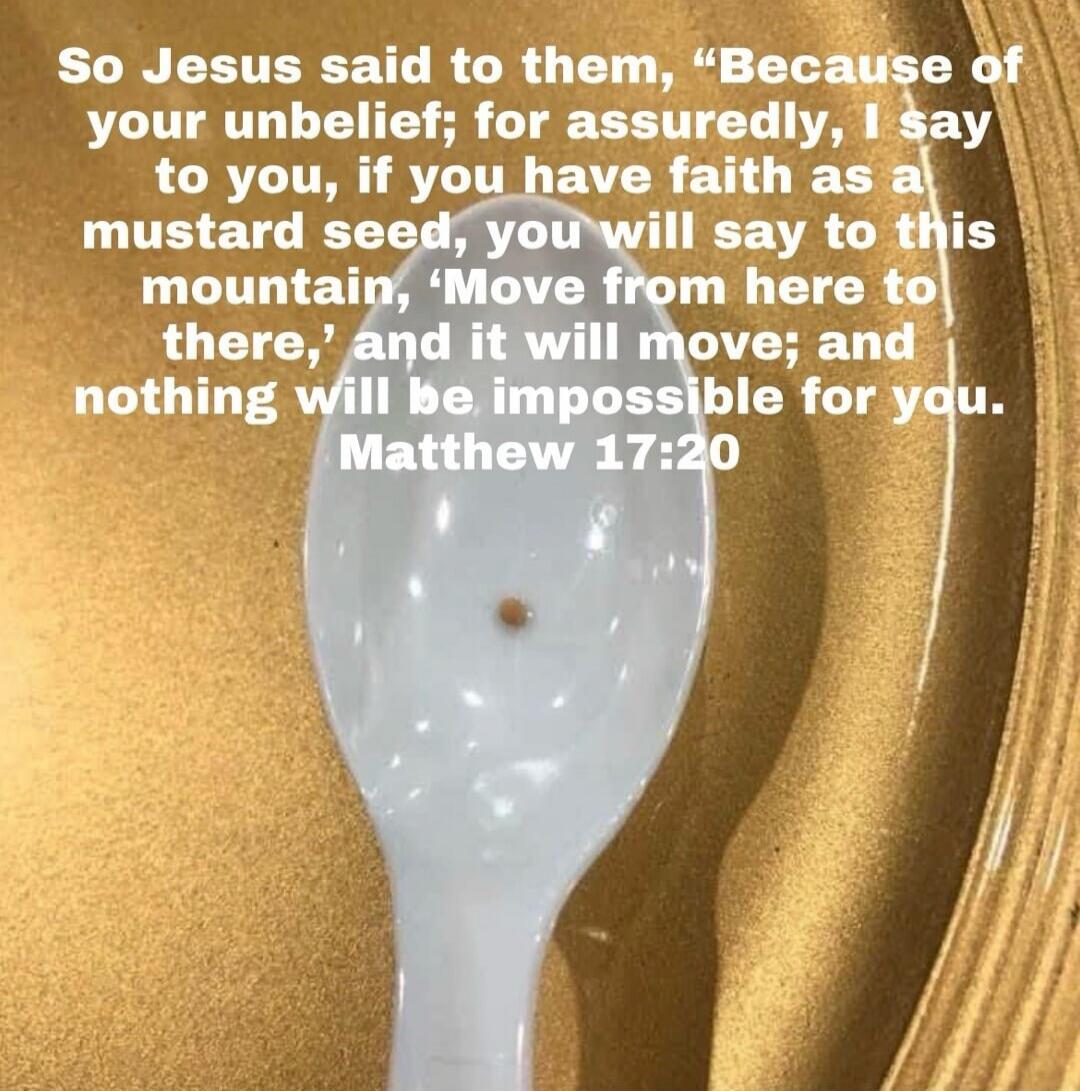 So Jesus said to them, 