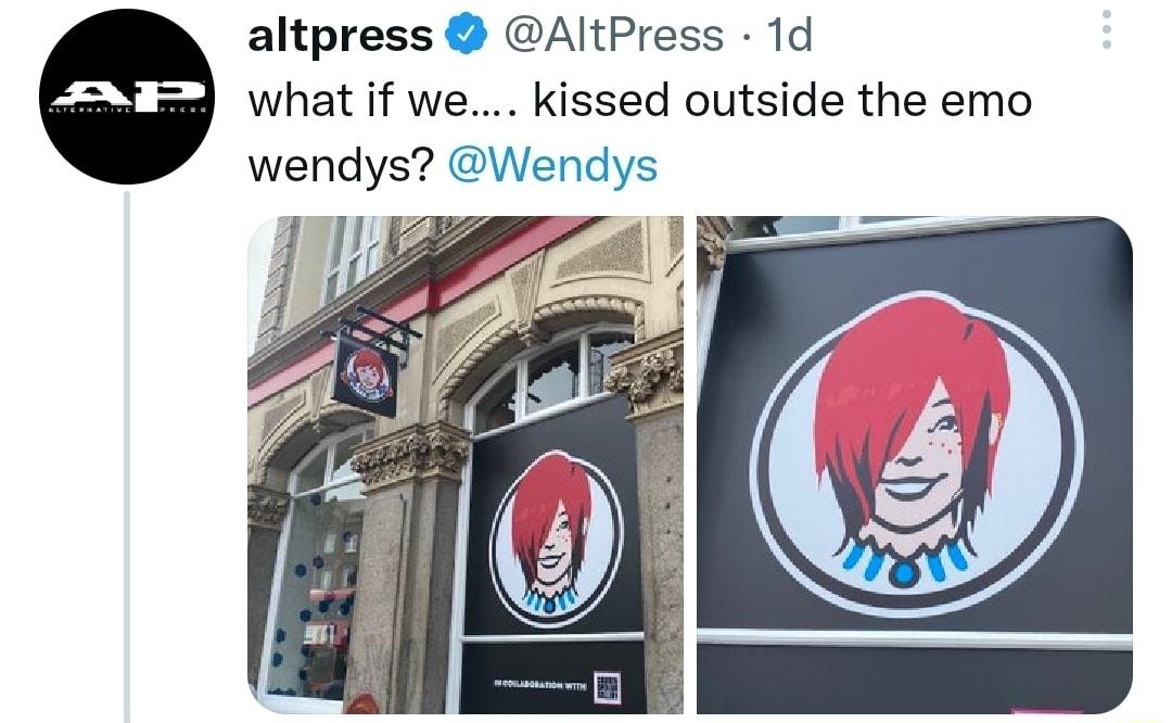 altpress AltPress 1d what if we kissed outside the emo wendys Wendys