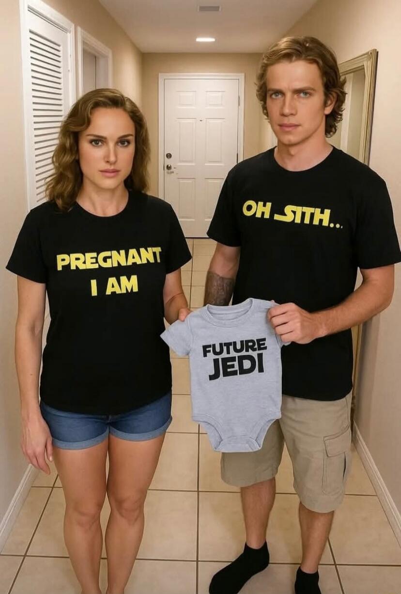 PREGNANT I AM
OH SITH..
FUTURE JEDI