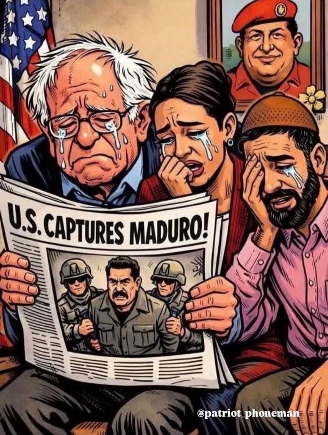 U.S. CAPTURES MADURO!