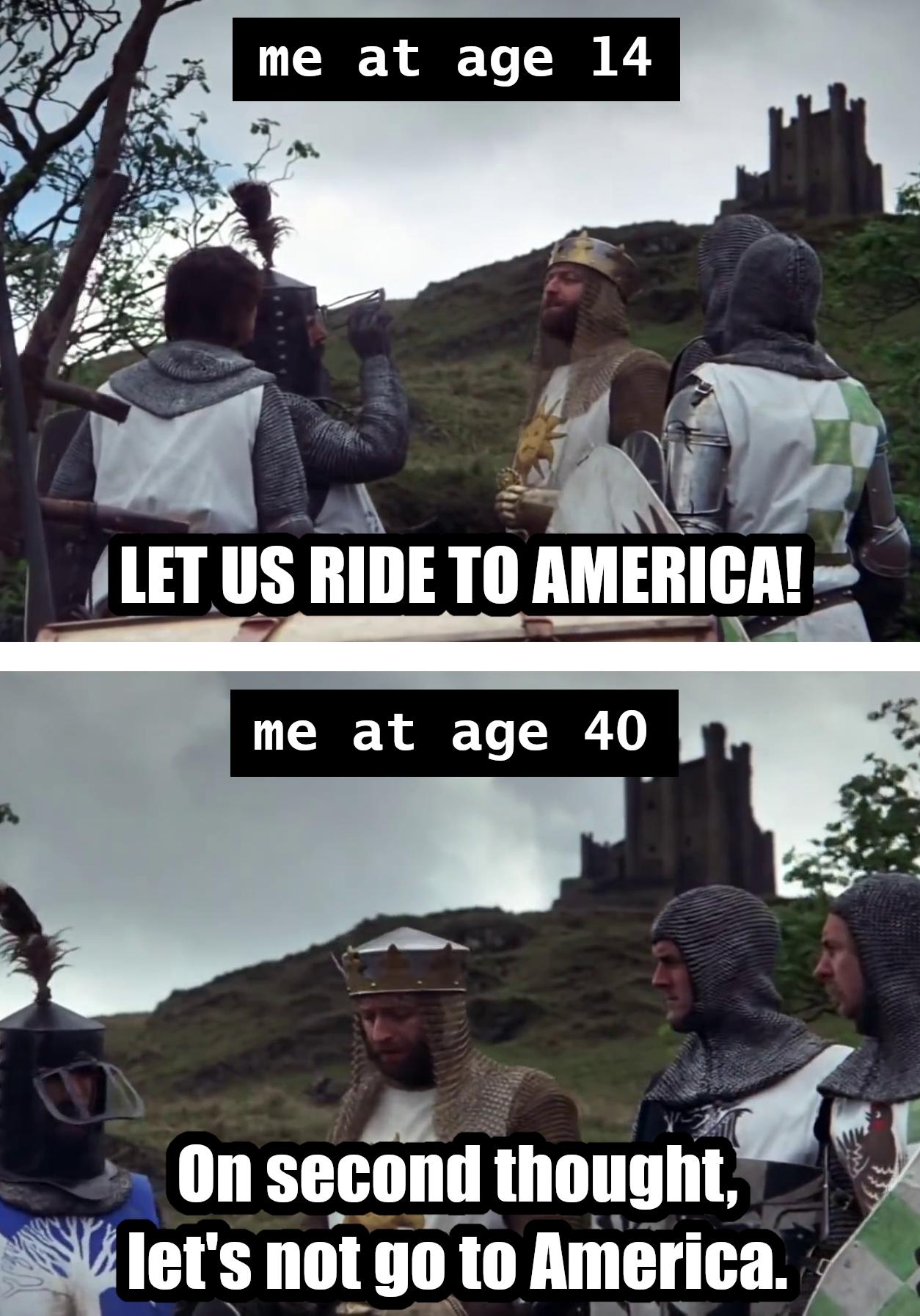 1 secln nougfE 8 Iets not go to America