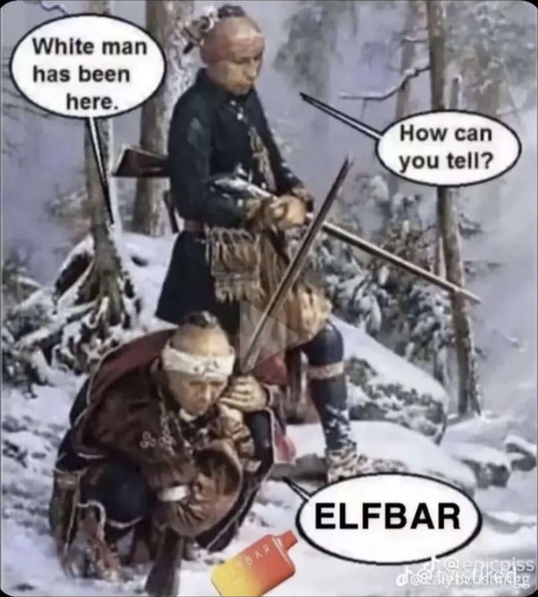 White man o has been 4 A l How can you tell