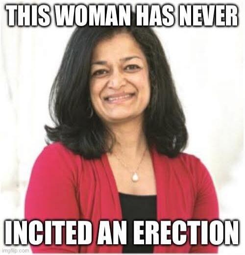 THIS WOMAN HAS NEVER INCITED AN ERECTION