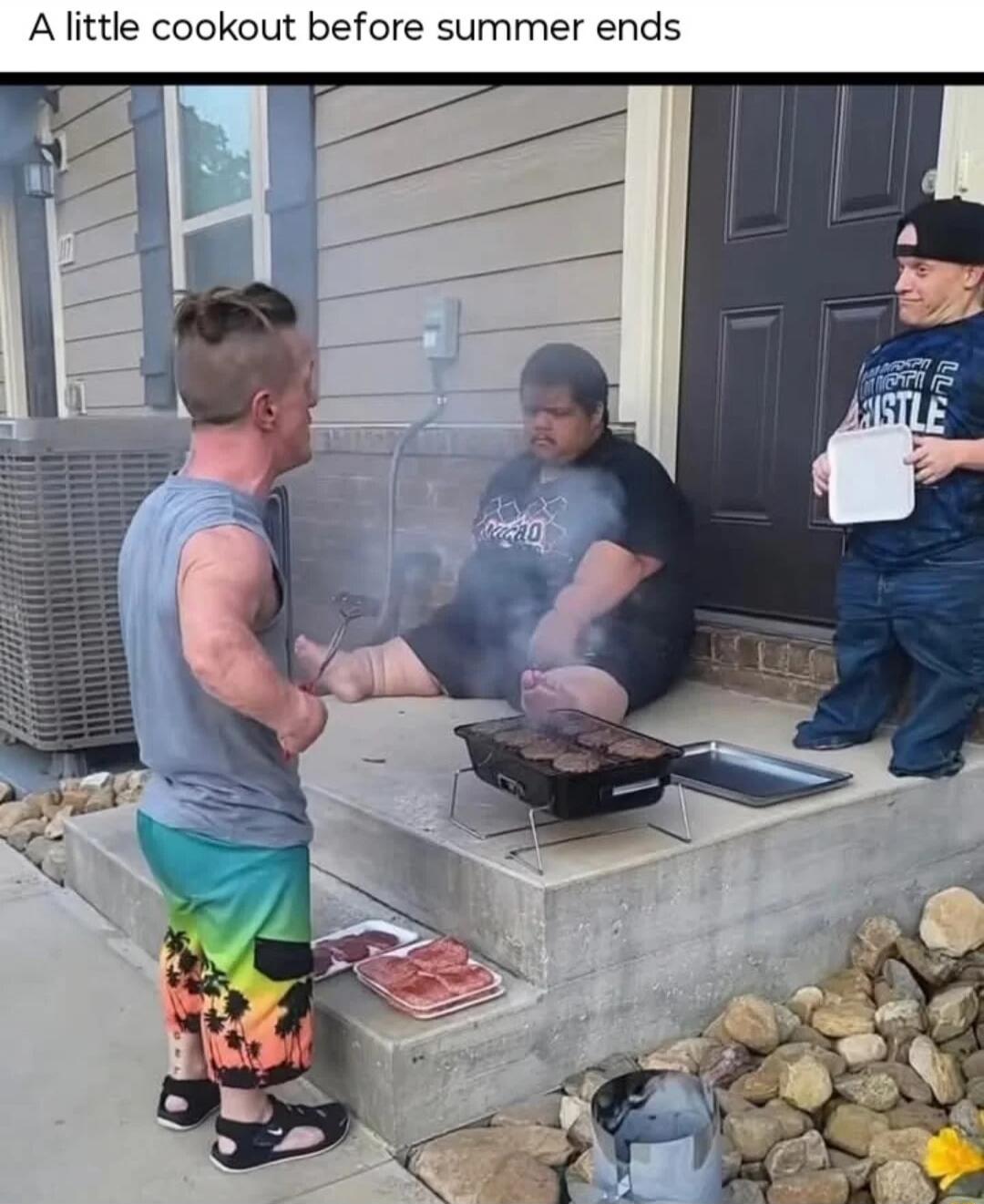 A little cookout before summer ends