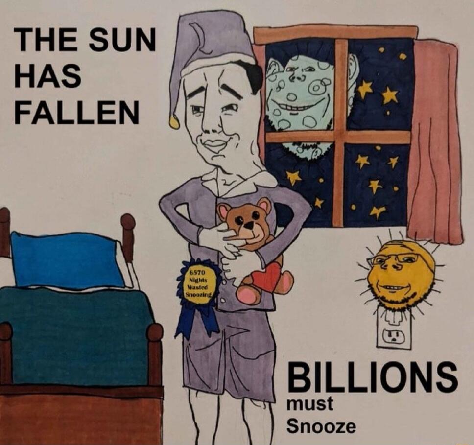 THE SUN HAS FALLEN