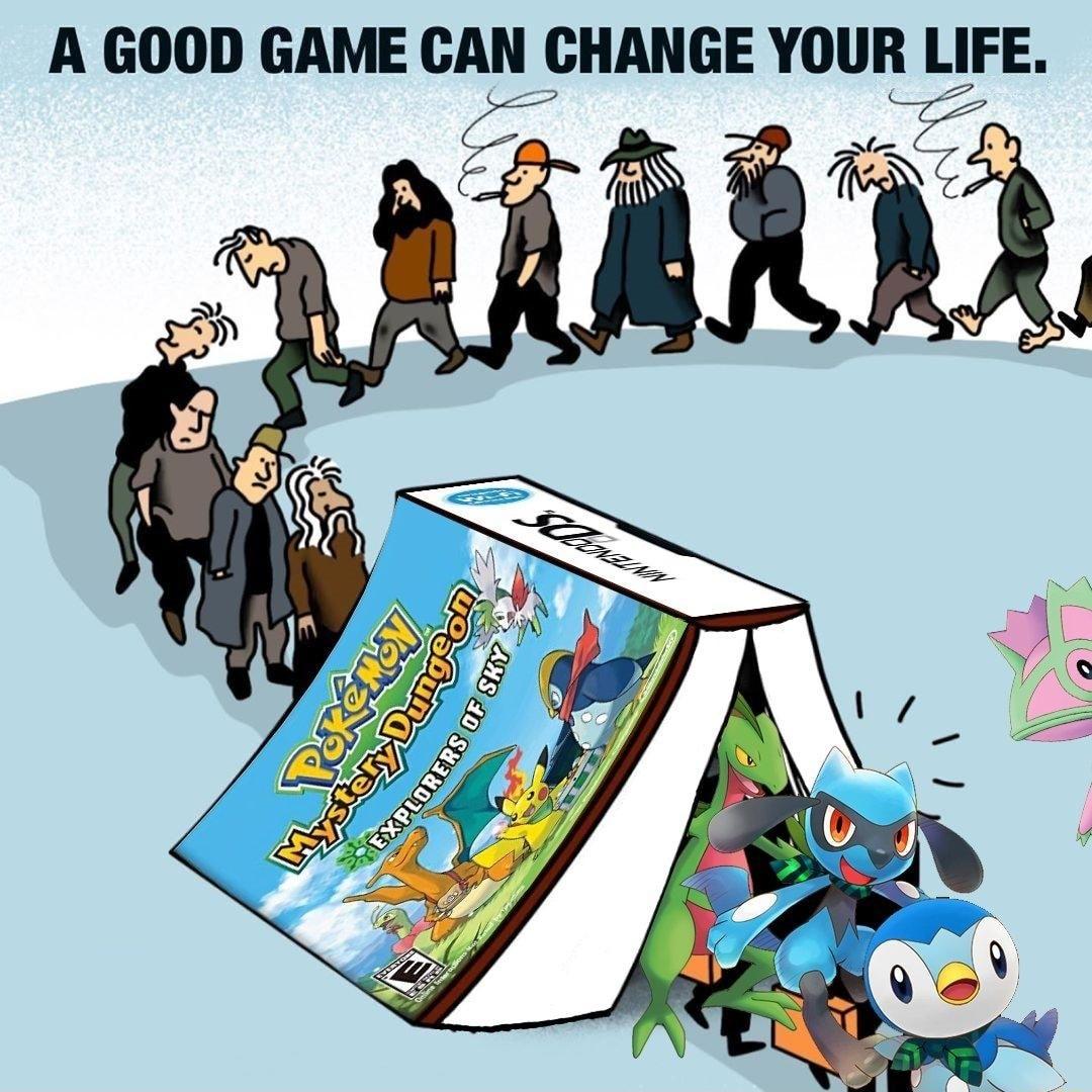 A GOOD GAME CAN CHANGE YOUR LIFE