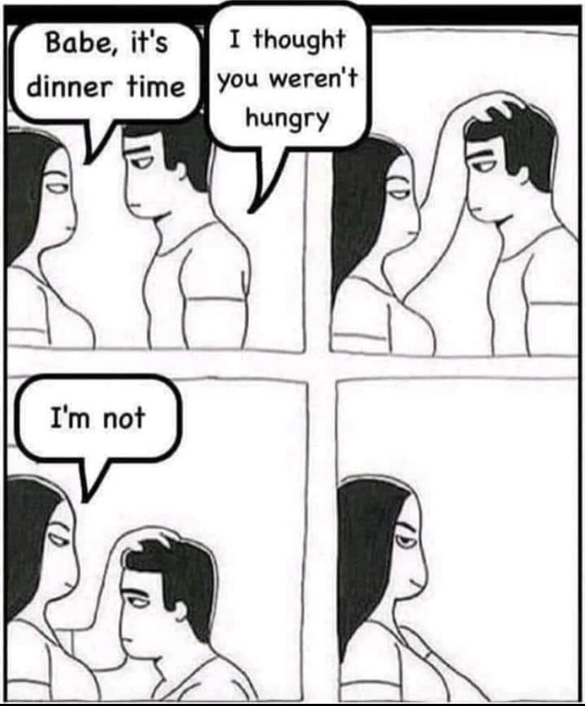 I thought you werent