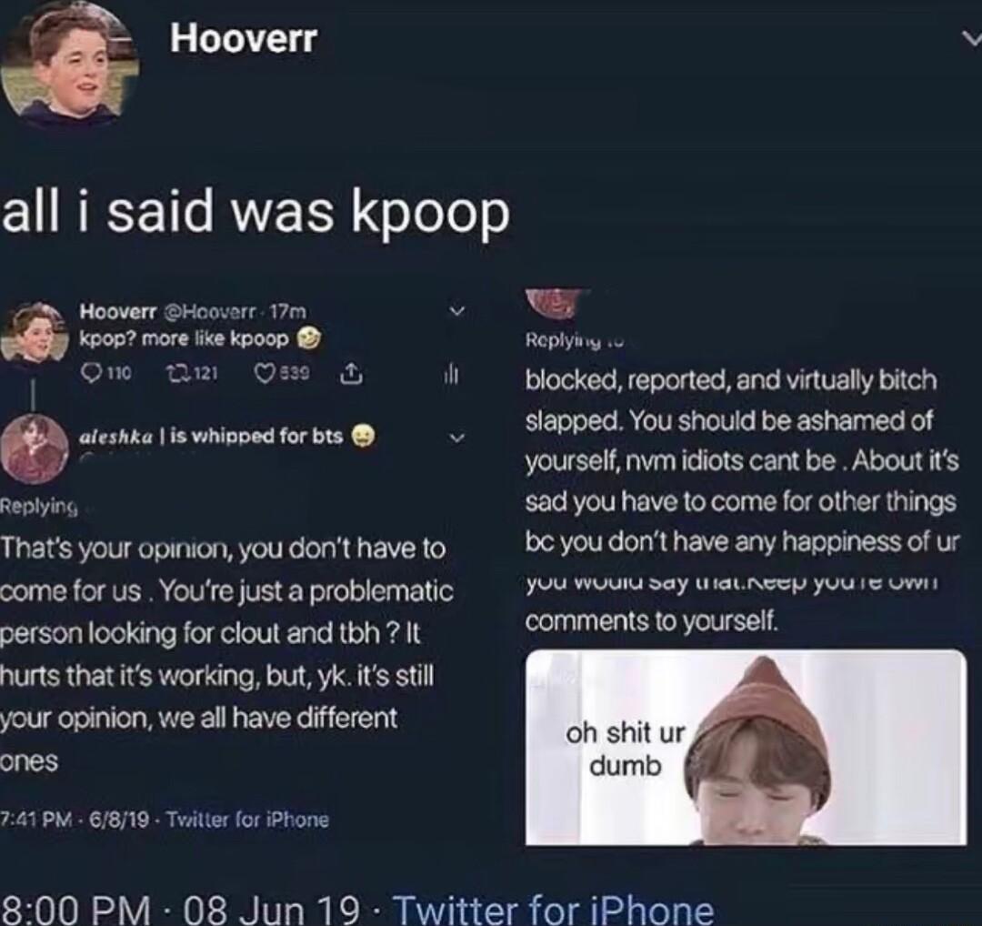 Gl N YR oleles Wooverr Bicossrr 1 kpog mere e kpocp Reo O O blocked reported and vittualy bitch ahAns in vt slapped You shouid be ashamed of yourselfvin cots cant be About ts o sadyou have tocome for other things Thats your opinion you donthaveto bc you donit have any happiness of ur come for s YouTe justa problematic 1 W sey st yuu e i comments o yourselt person looking for clout and tbh 7t hurts