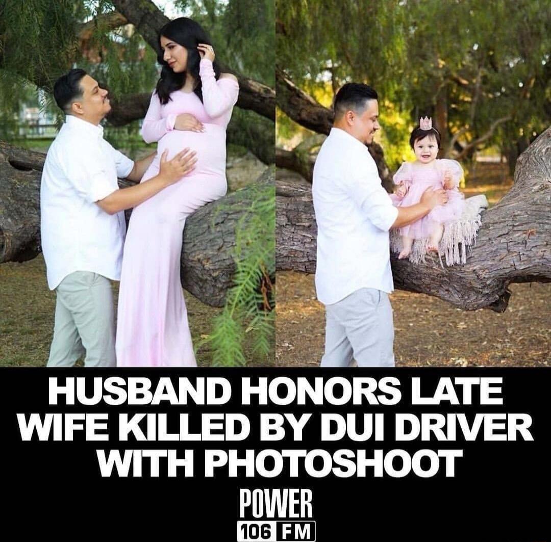 HUSBAND HONORS LATE WIFE KILLED BY DUI DRIVER WITH PHOTOSHOOT
POWER 106 FM