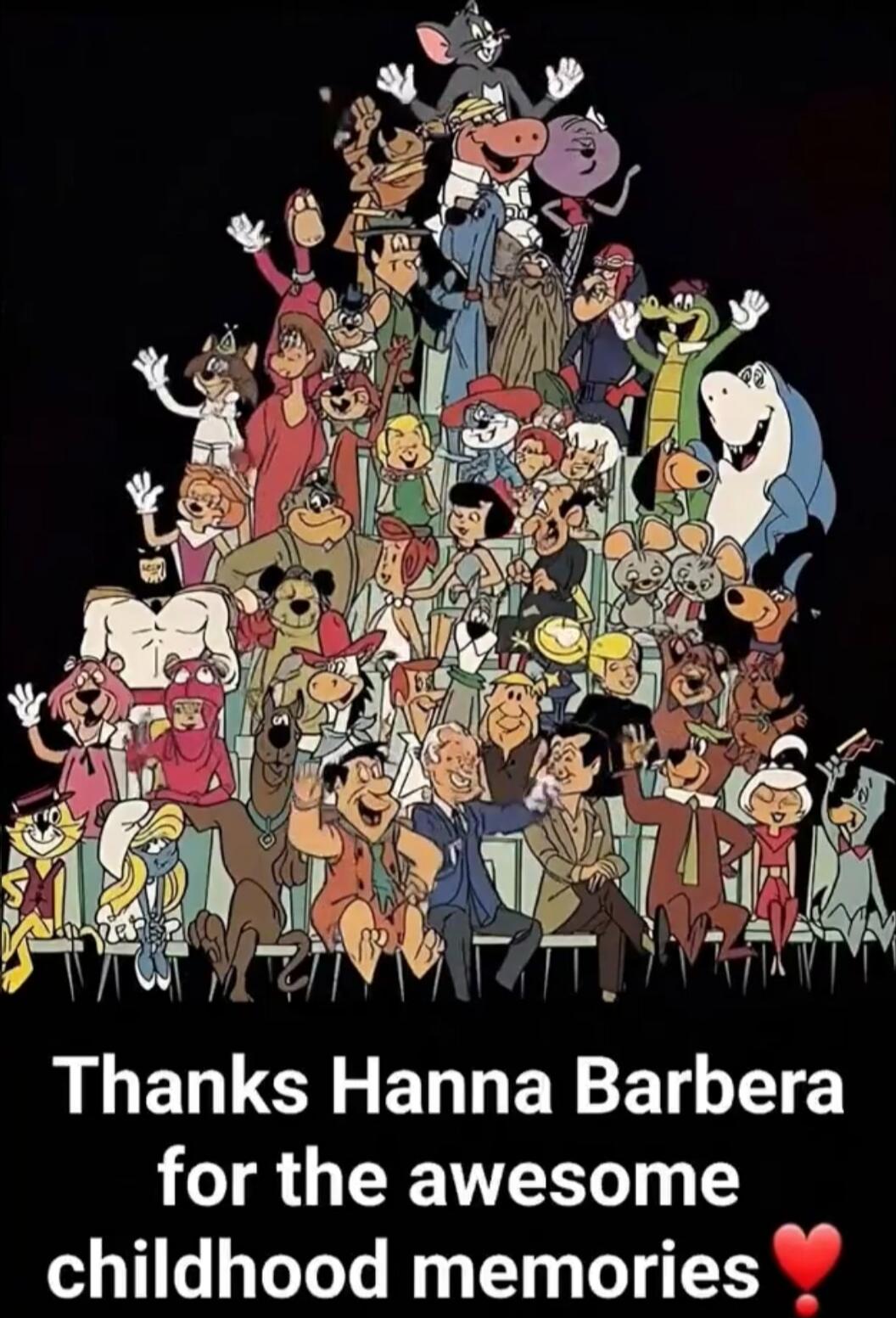 Thanks Hanna Barbera for the awesome childhood memories ❤️