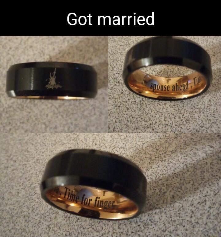 Got married