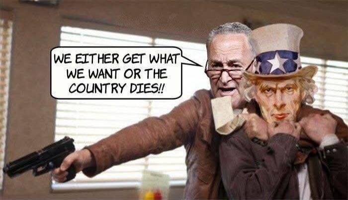 WE EITHER GET WHAT WE WANT OR THE COUNTRY DIES!!