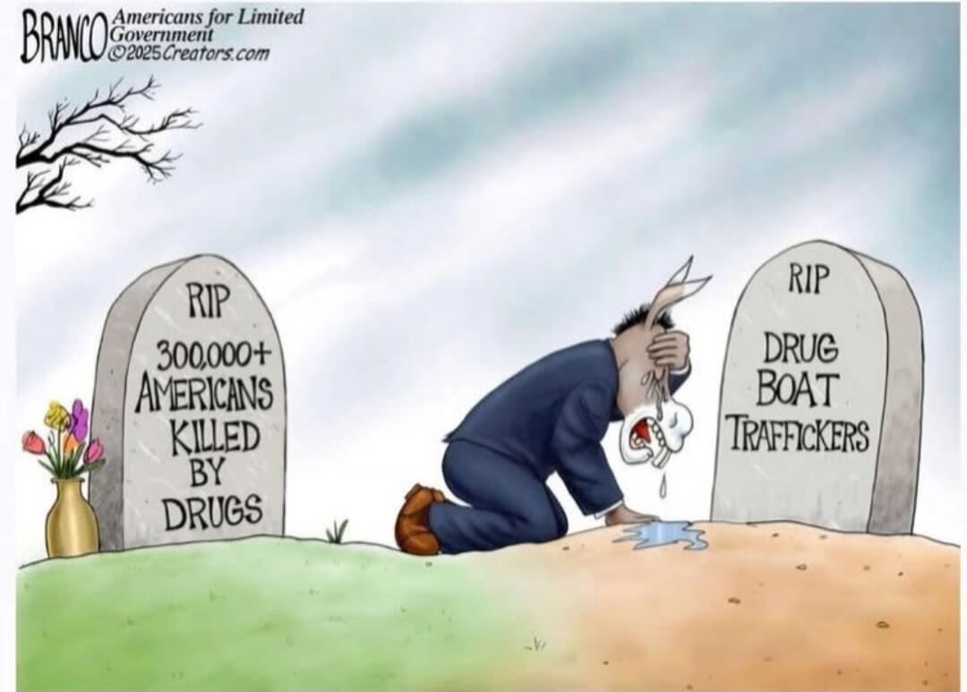 RIP 300,000+ Americans killed by drugs
RIP Drug Boat Traffickers