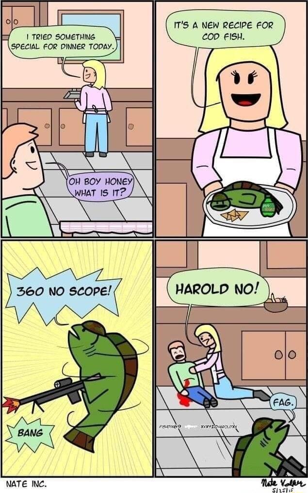 olo SPECIAL FOR 1 TRIED SOMETHNG OMER TODAY Z ITS A NEW RECIPE FOR 0D Fish