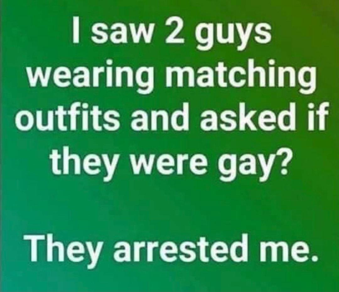 G TES wearing matching outfits and asked if LU AVE G EVE LLEEHCS G