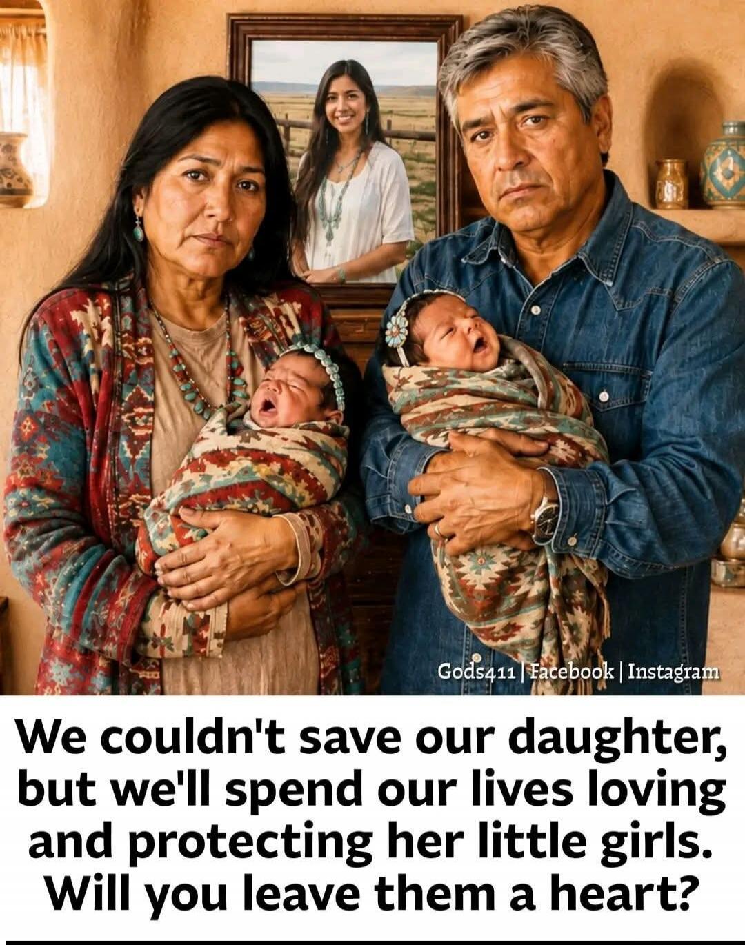 We couldn't save our daughter, but we'll spend our lives loving and protecting her little girls. Will you leave them a heart? Gods411 | Facebook | Instagram