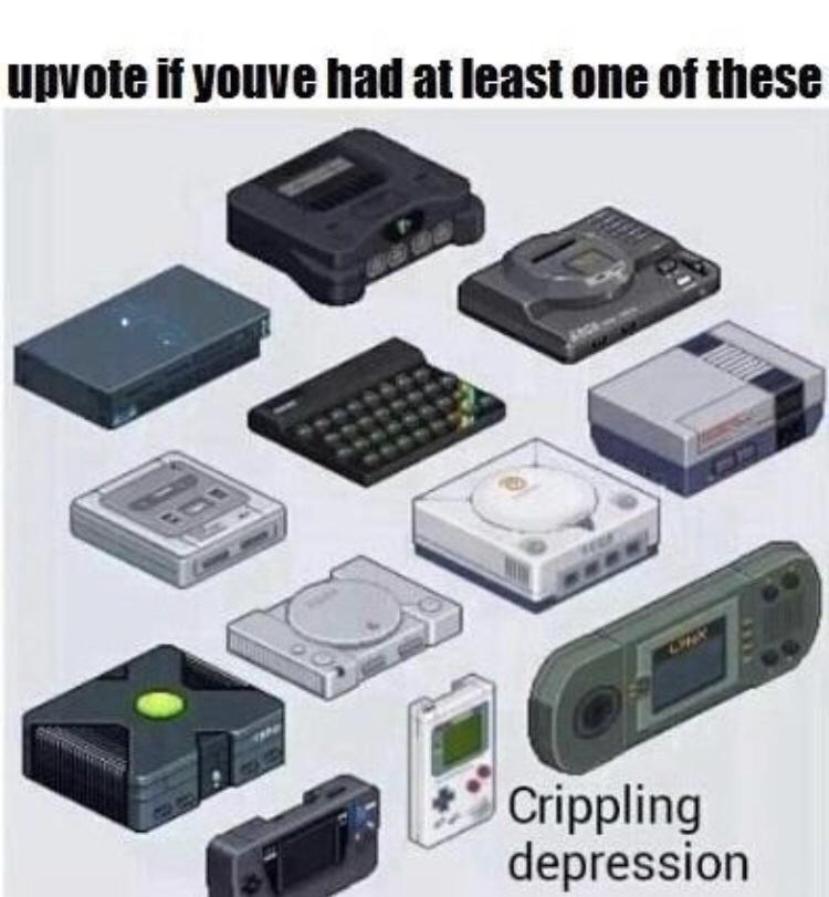 upvote if youve had at least one of these o 2 7 o o _71 Crippling depression