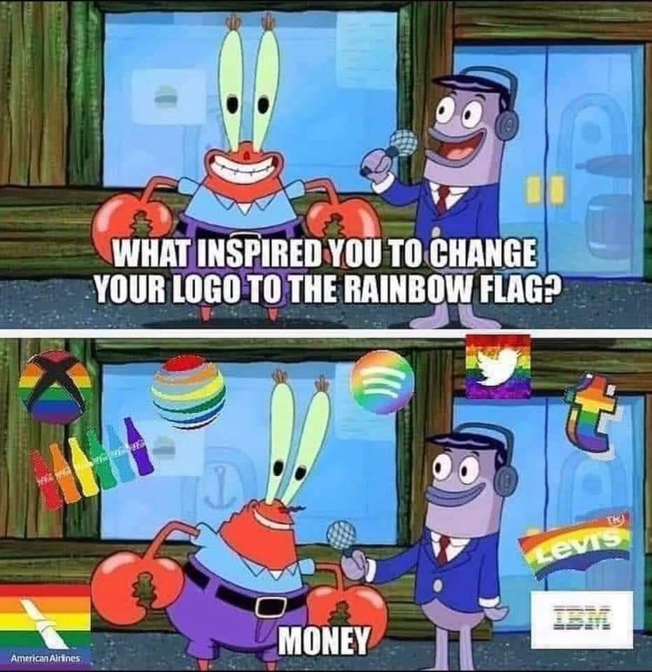 WHAT INSPIRED YOU TO CHANGE YOUR LOGO TOTHE RAINBOW FLAG