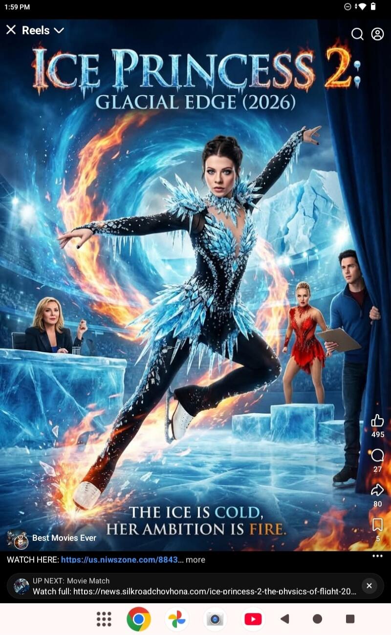 ICE PRINCESS 2: GLACIAL EDGE (2026) THE ICE IS COLD, HER AMBITION IS FIRE.