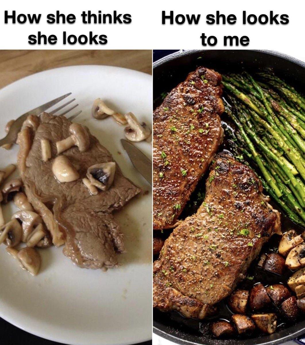 How she thinks How she looks she looks __tome