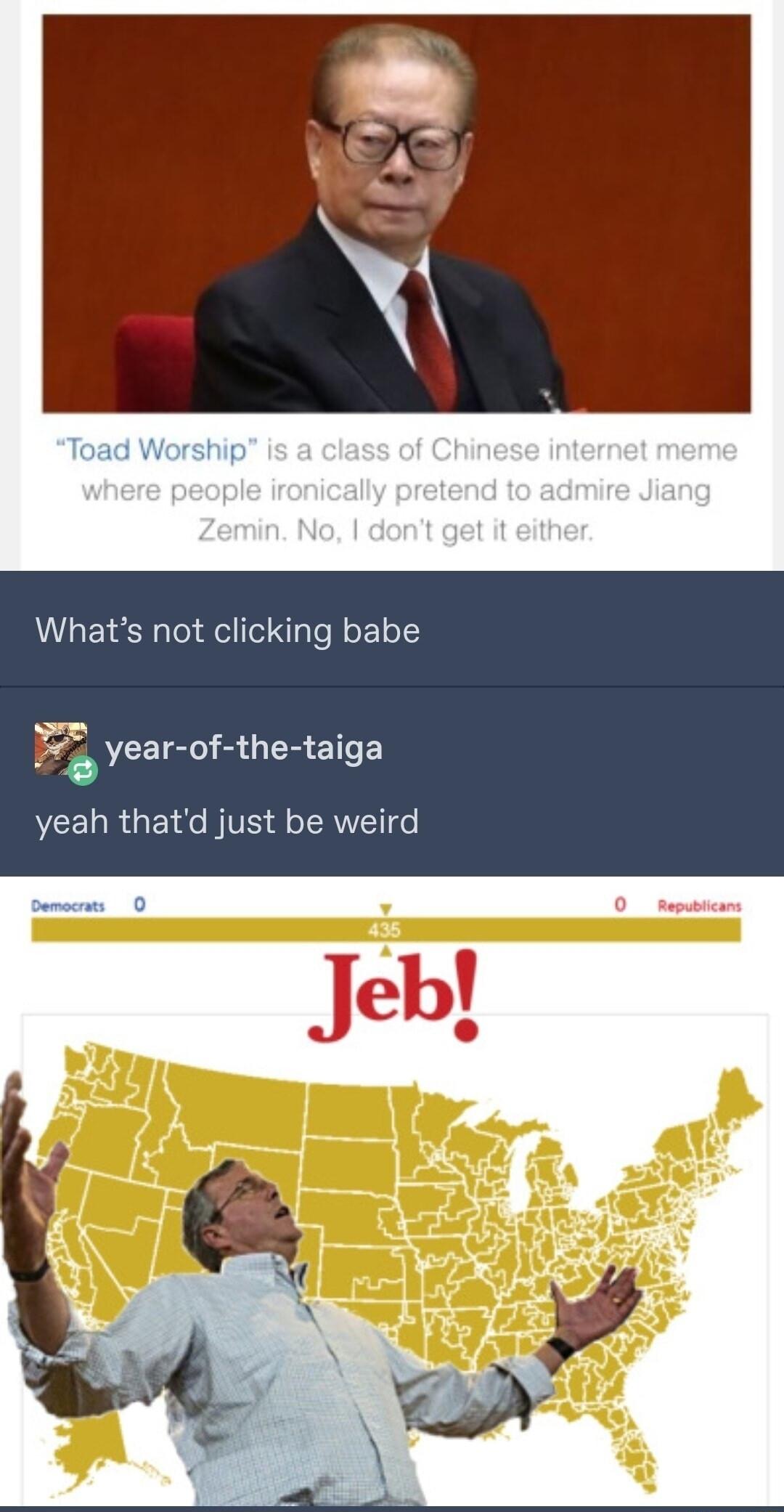 Whats not clicking babe v VCEIg R GER ETE yeah thatd just be weird