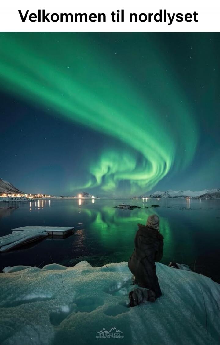 Welcome to the Northern Lights. Sven Kristiansen Foto Lofoten Arctic Photography.