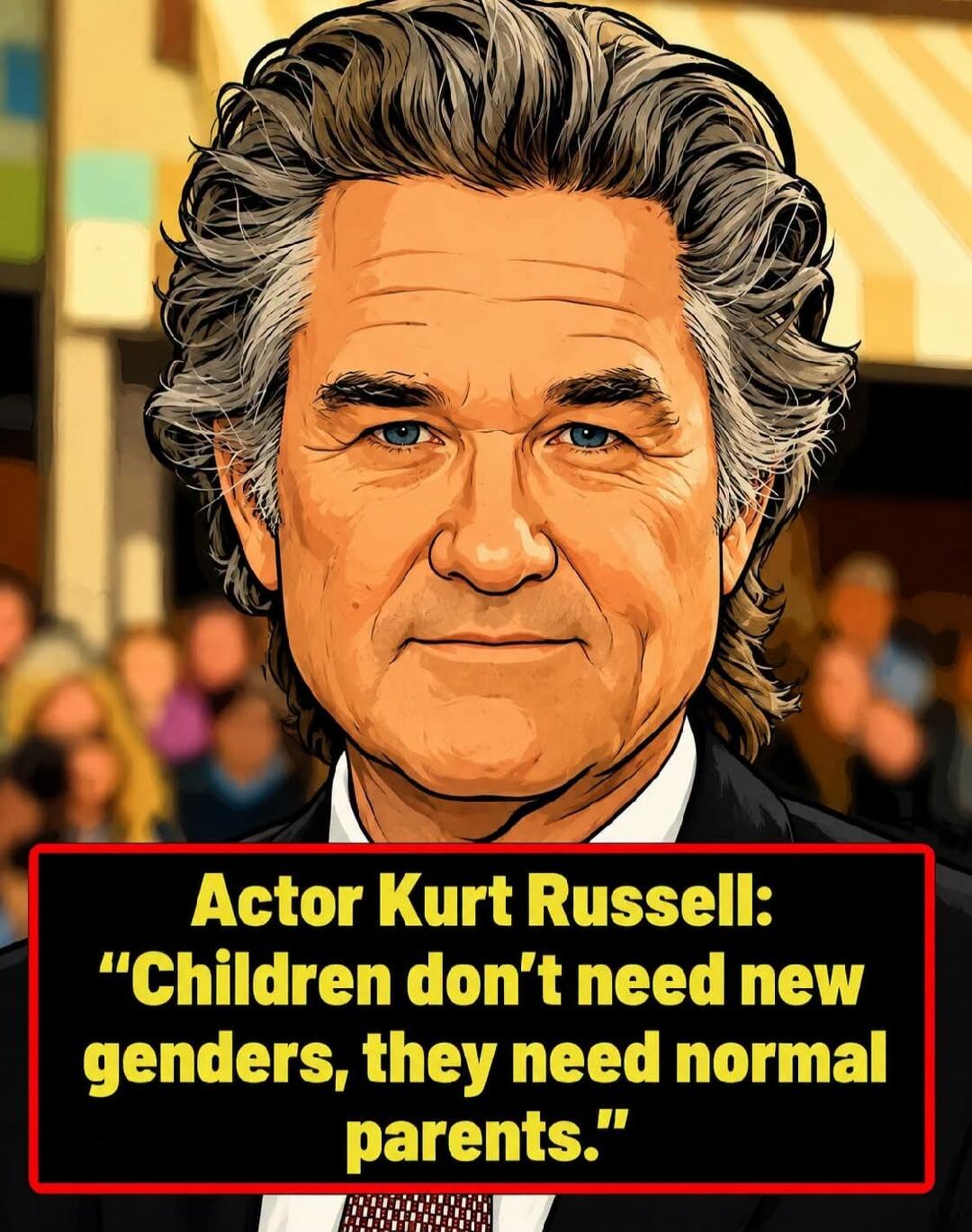 Actor Kurt Russell: 