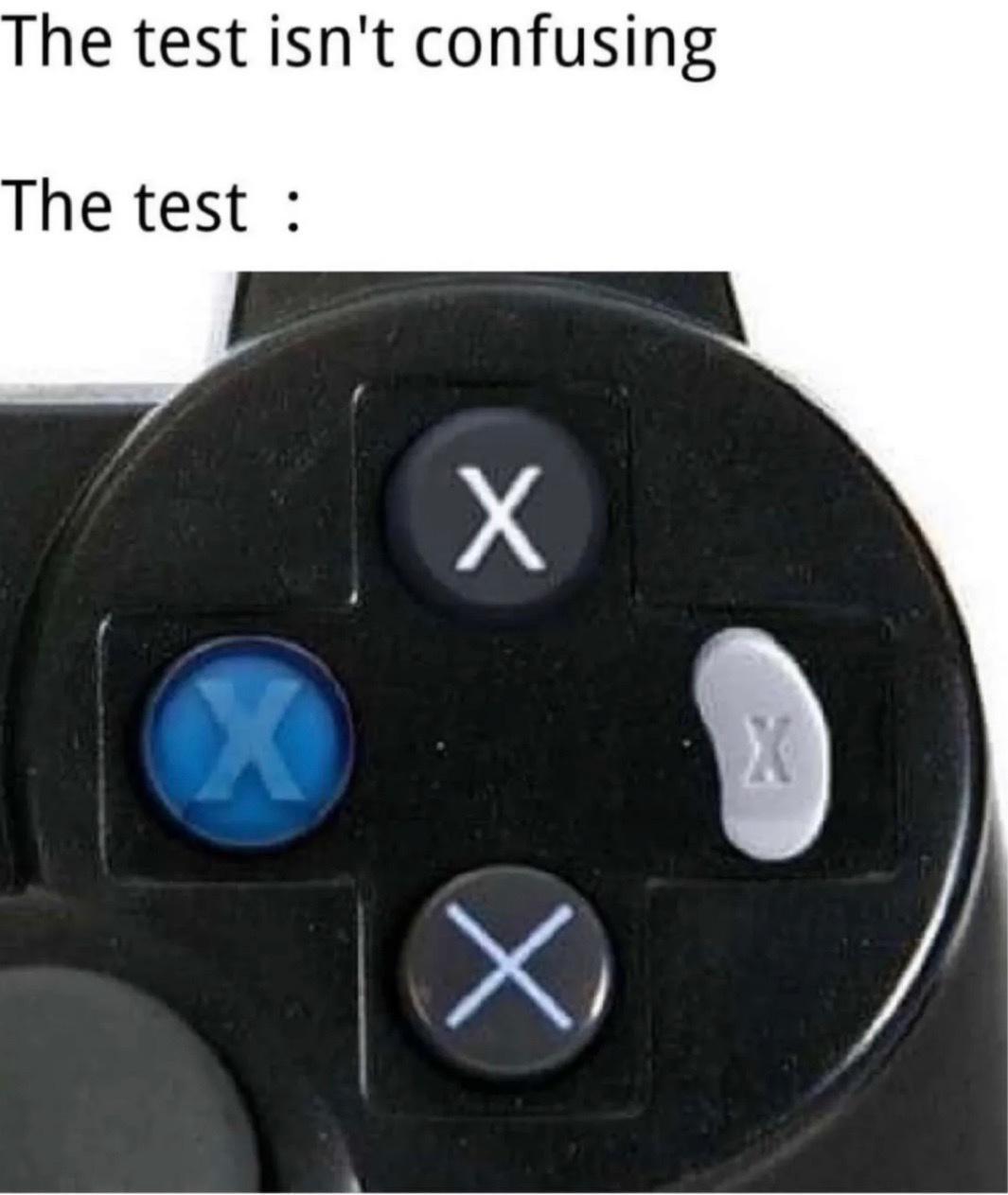 The test isnt confusing The test
