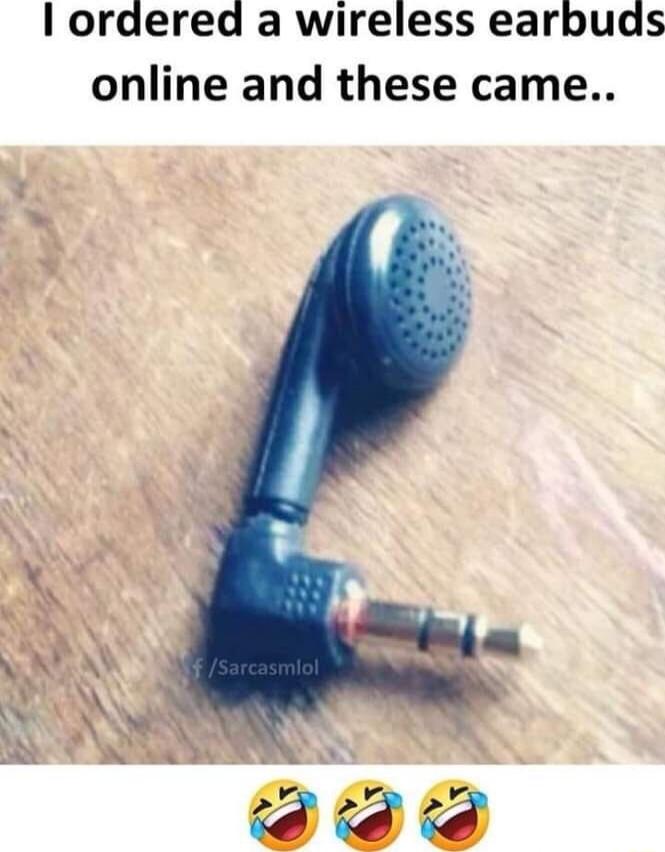 I ordered a wireless earbuds online and these came..