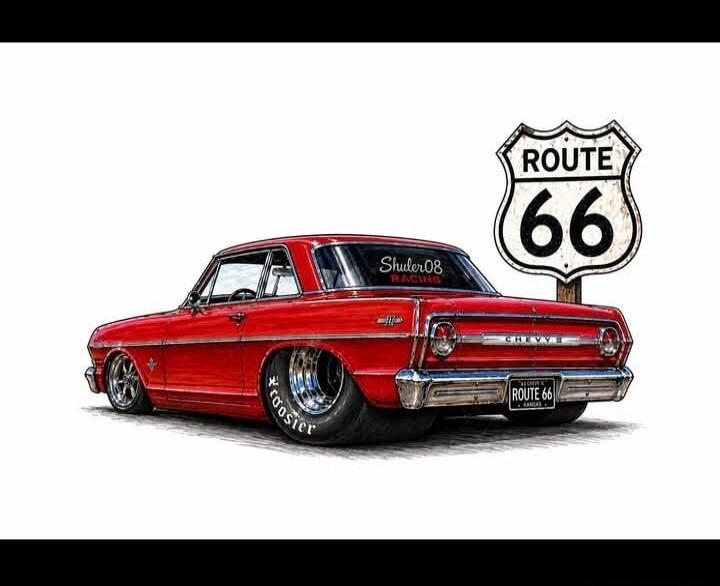 Shuler08 RACING CHEVY ROUTE 66 Hoosier