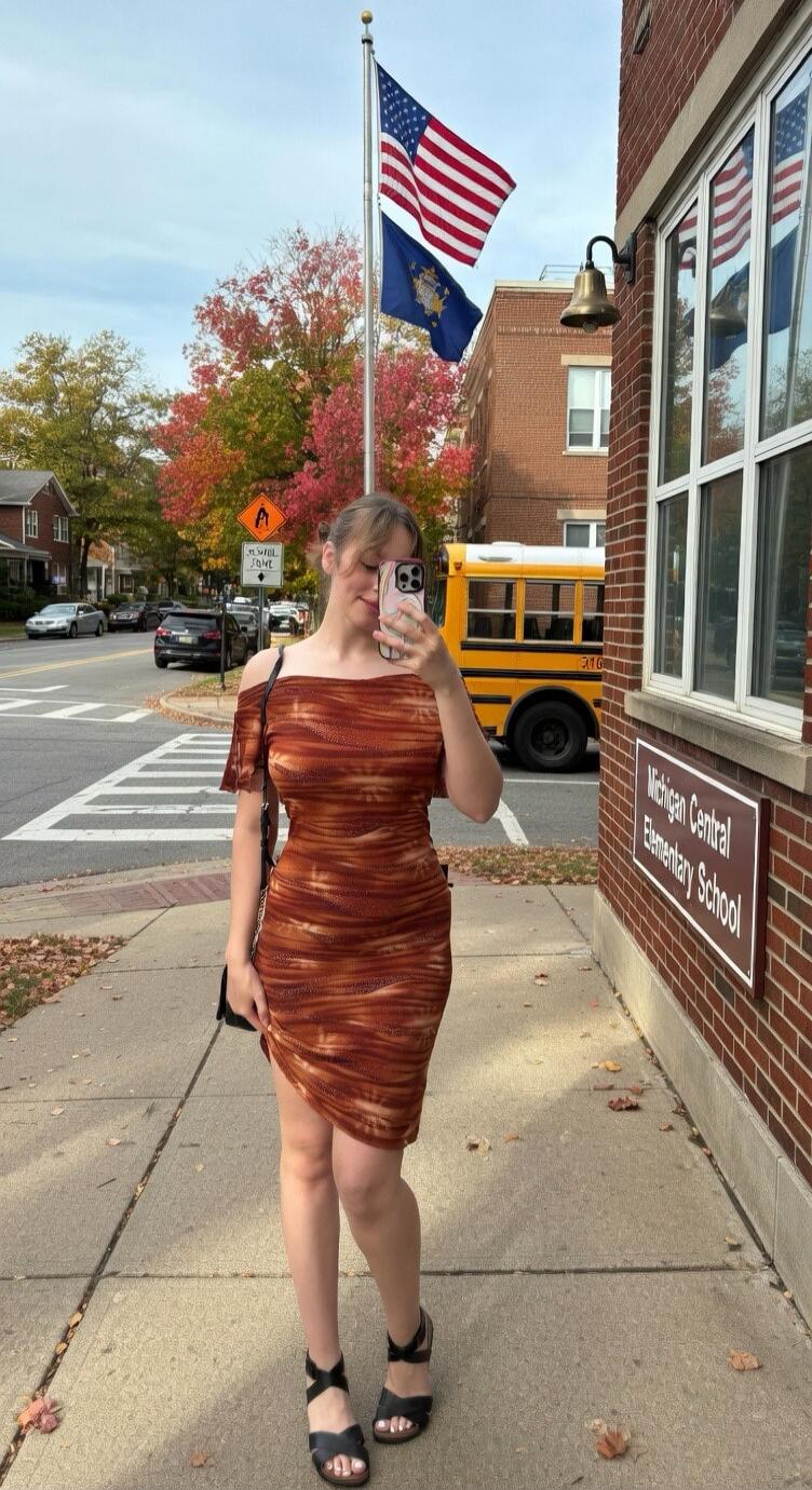 Michigan Central Elementary School, WORK ZONE AHEAD