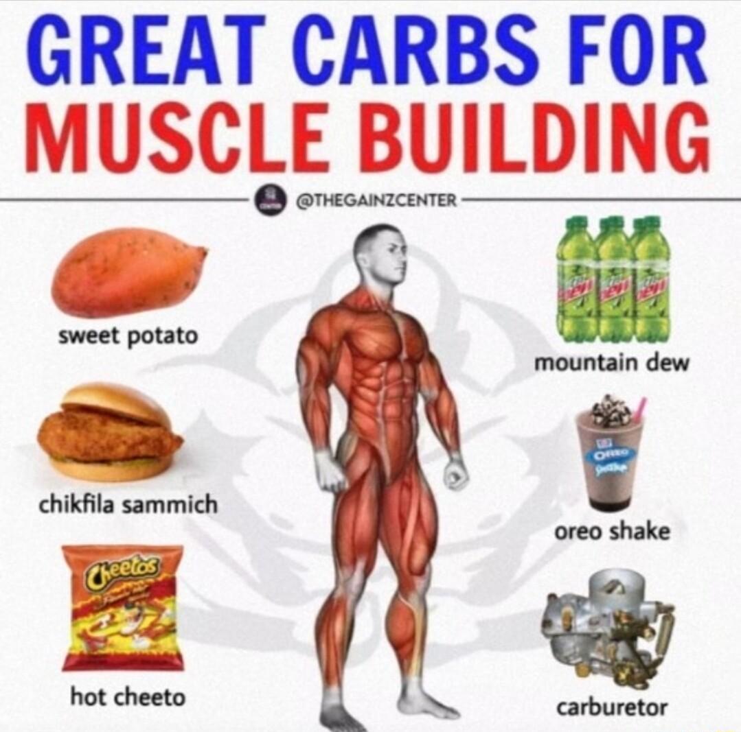 GREAT CARBS FOR