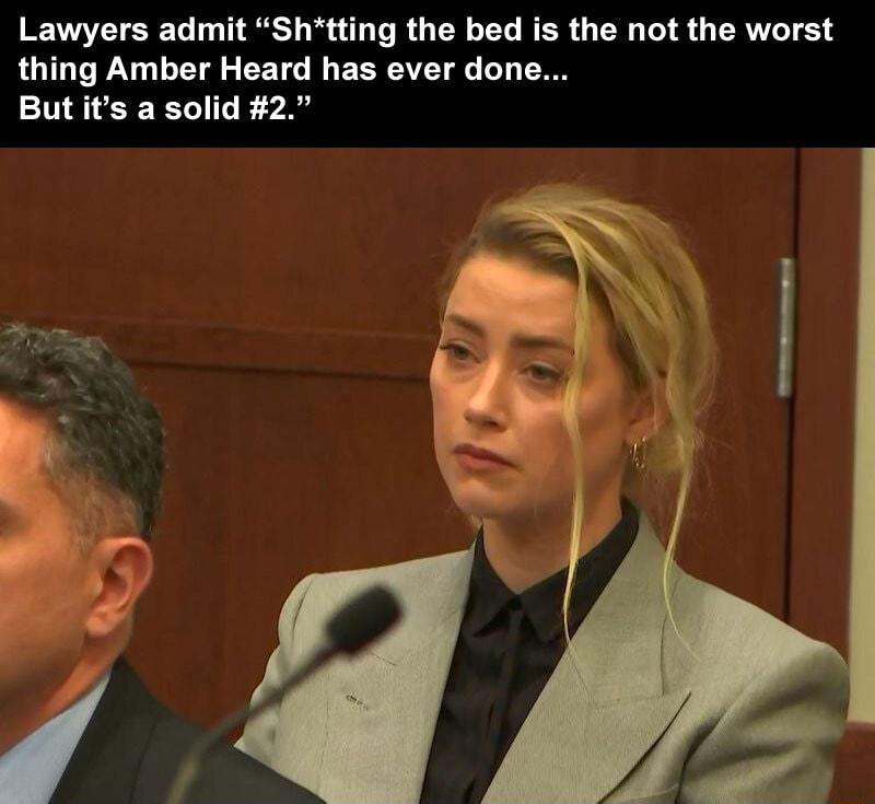 Lawyers admit Shtting the bed is the not the worst thing Amber Heard has ever done But its a solid 2