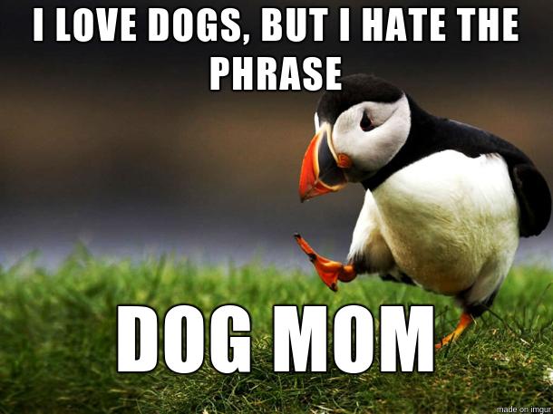 LOVE DOGS BUT HATE THE PHRASE