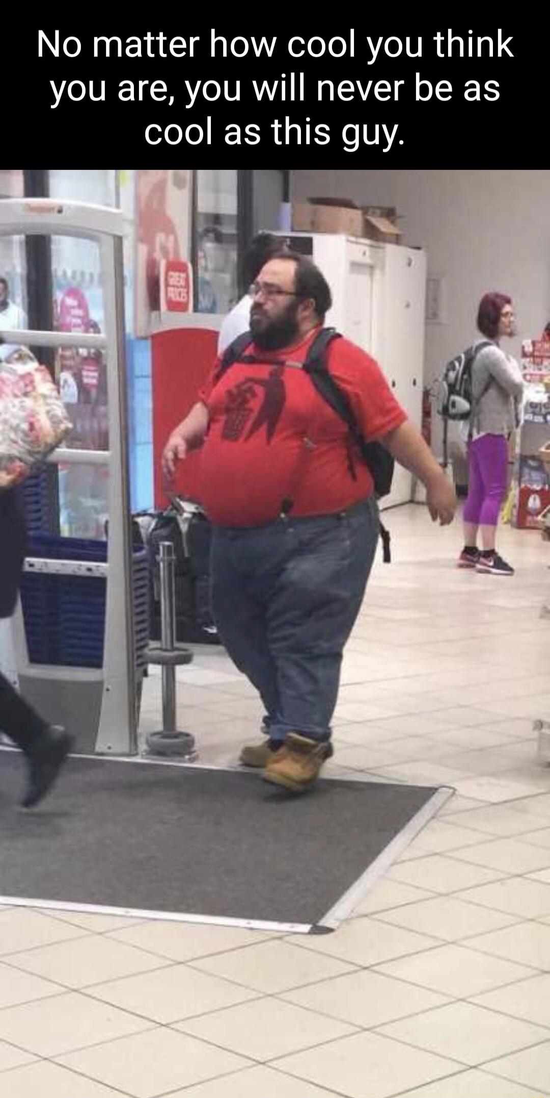 No matter how cool you think you are you will never be as cool as this guy