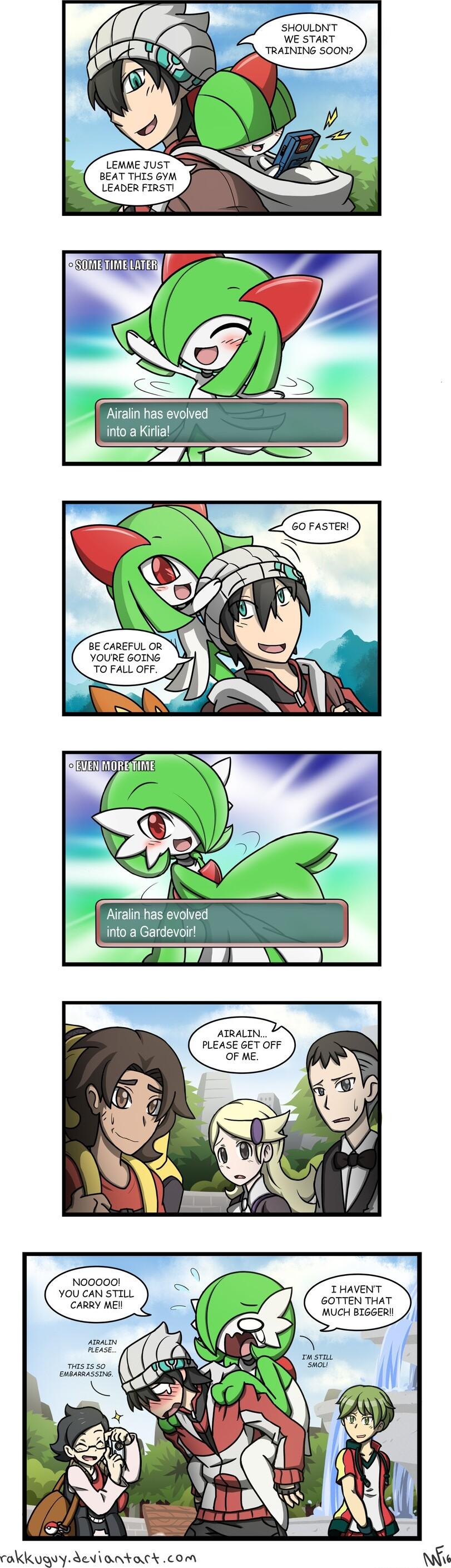 into a Kirlial Z AT Airalin has evolved into a Gardevorr akKiauy eviontock com