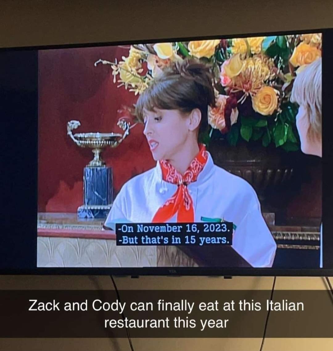 i Zack and Cody can finally eat at this Italian CRENENRGIFETCETS B