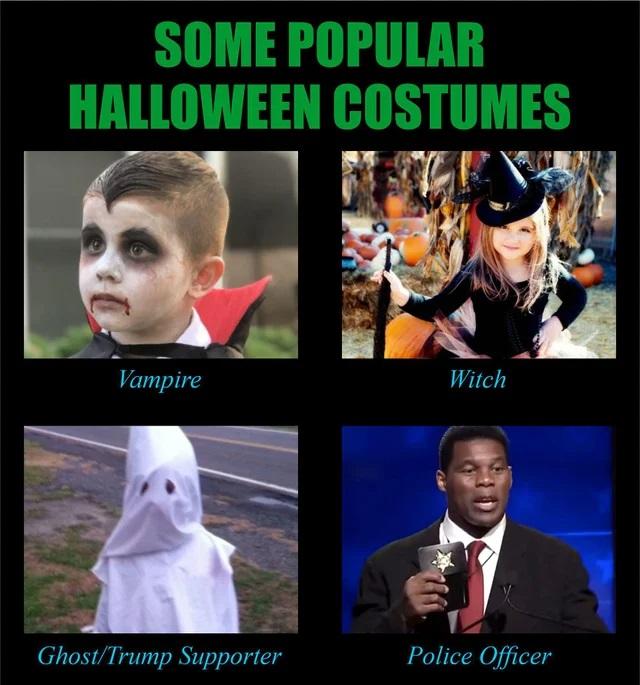 Vampire GhostTrump Supporter Police Officer